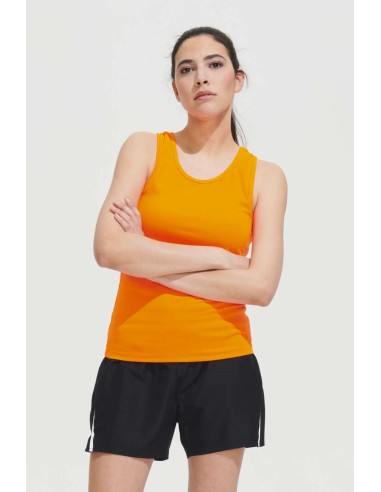 S-SO02117-SOL'S SPORTY TT WOMEN - SPORTS TANK TOP